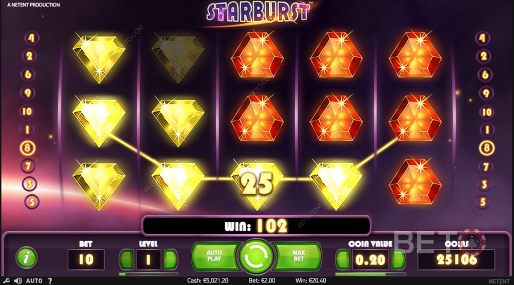starburst interface